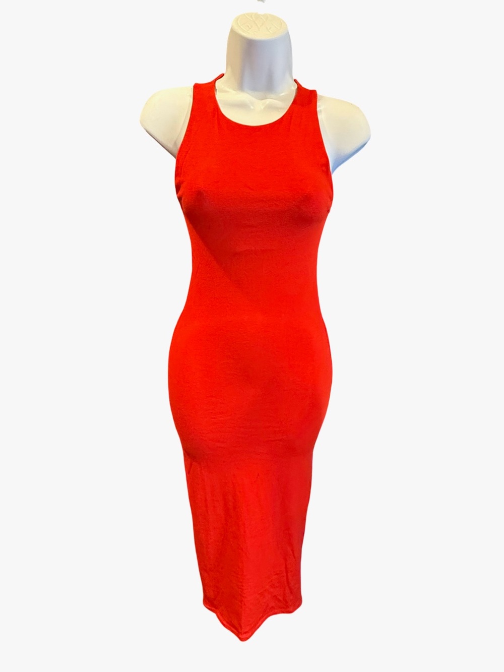 Zara - Women’s Red Tank Dress